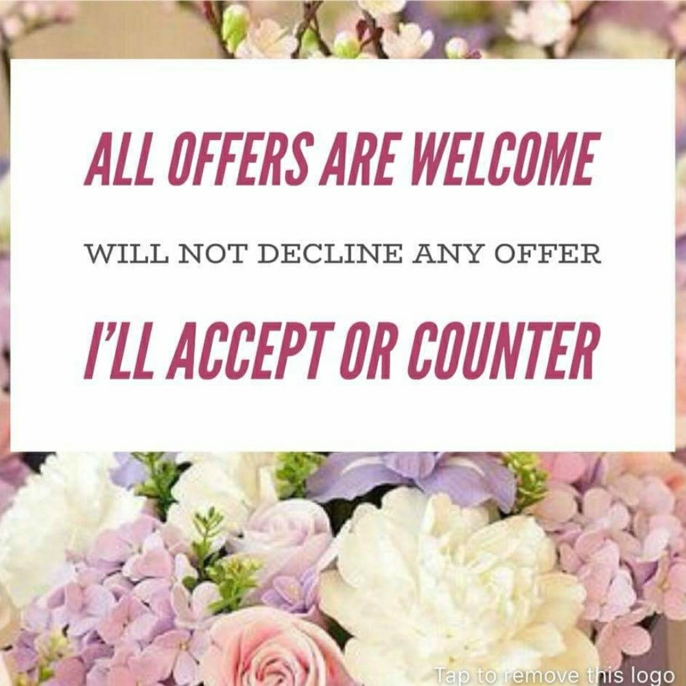 Offers Always Welcome 🤗